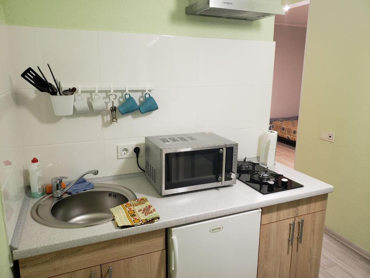 Apartment Near City Center On Peremohy Avenue 46 切尔尼戈夫 外观 照片